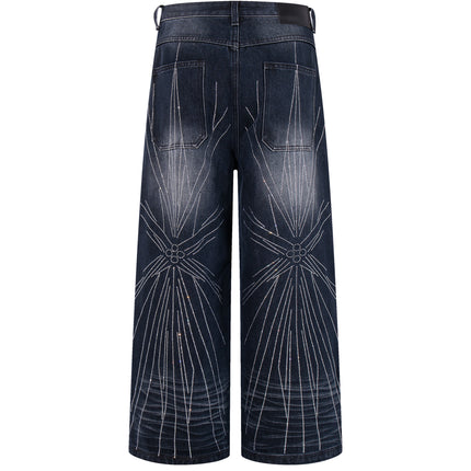 STAR RHINESTONE DENIM