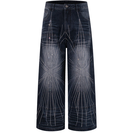 STAR RHINESTONE DENIM