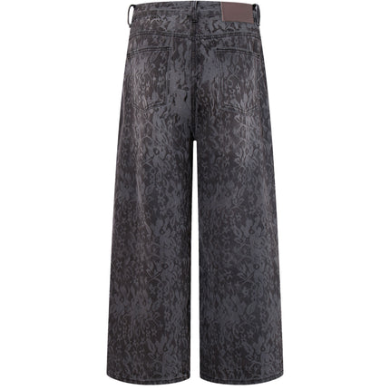 NOIR FLORAL DENIM