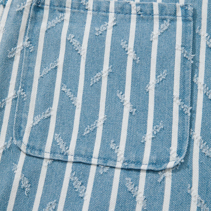 Angel Ruffled Wide Leg Overalls