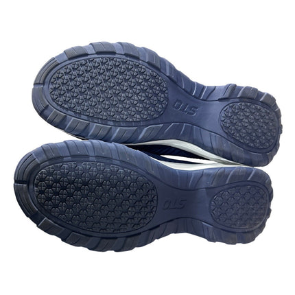 STQ Women Size 9.5 Navy Slip On Arch Support Orthopedic Breathable Mesh Sneakers