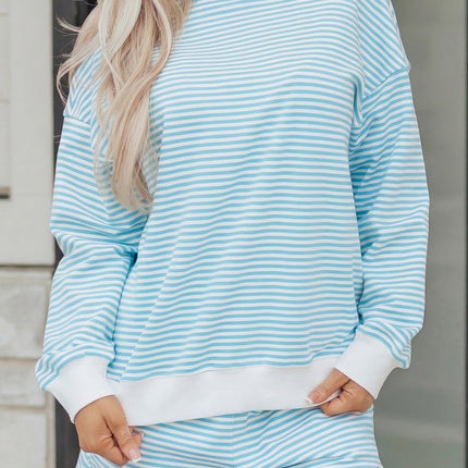 Juliette Mock Sweatshirt and Shorts Set