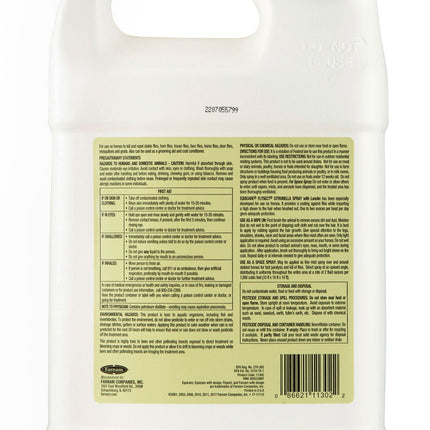 Equicare Flysect Citronella Fly Spray for Horses