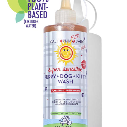 (No Fragrance) Super Sensitive™ Puppy + Dog + Kitty Wash