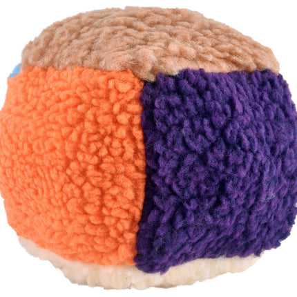 Jeffers Fuzzy Cube Dog Toy, 5.5", Each