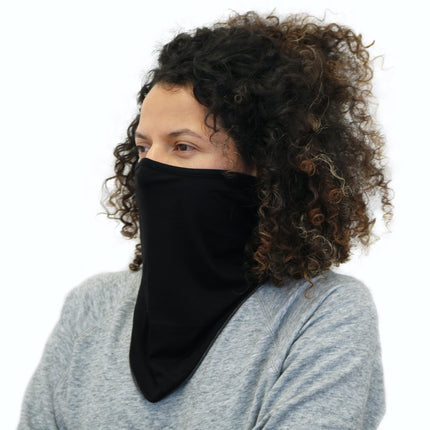 Spun Bamboo X-Large Unisex Multi-Purpose 2-Ply Reversible Neck Gaiter - Breathable, Silky Soft, Ultra Comfortable Ski Wear