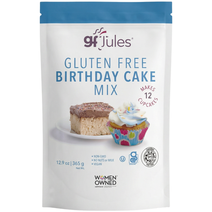 gfJules Gluten Free Birthday Cake Mix