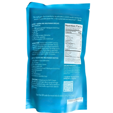 gfJules Gluten Free Corn-Free Multigrain Biscuit & Breakfast Baking Flour