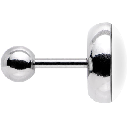 16G Black on Blue Paw Print Tragus Cartilage Earring
