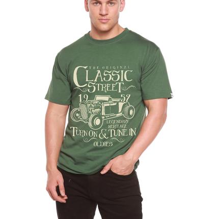 Hot Rod Classic Men's Bamboo Viscose/Organic Cotton Short Sleeve Graphic T-Shirt