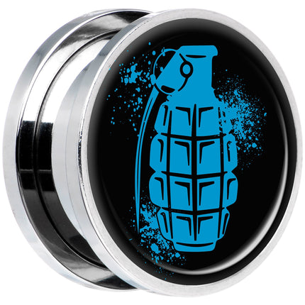 Blue Grenade Steel Screw Fit Plug Set 18mm