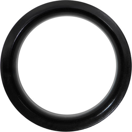 9/16 Anodized Titanium Black Double Flare Screw Fit Tunnel Set of 2