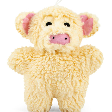 Jeffers Animal Fuzzies Plush Squeaker Dog Toys