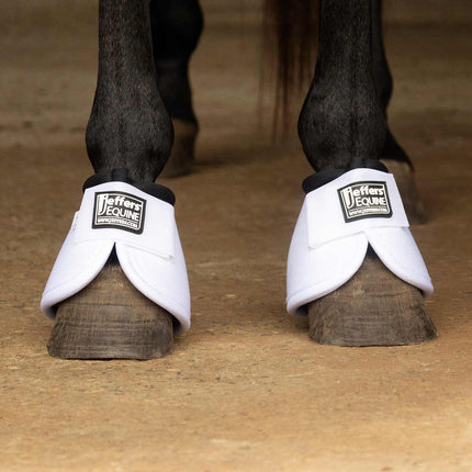 Jeffers No-Turn Bell Boots for Horses, Solid Colors, 2 Count