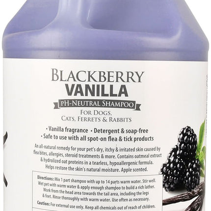 Jeffers Pet Blackberry Vanilla pH-Neutral Pet Shampoo