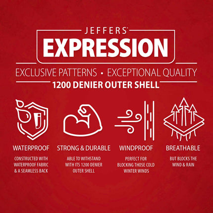 Jeffers Expression 1200 Denier Standard Neck Horse Turnout Sheet, 0 Gram