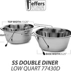 2 (32 oz) Bowls / 1 Double Diner