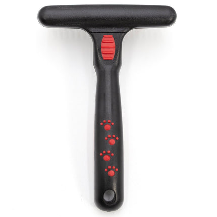 Jeffers Magic Spring Undercoat Rake for Pet Grooming