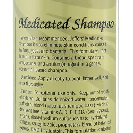 Jeffers Equine Antibacterial & Antifungal Medicated Shampoo for Horses