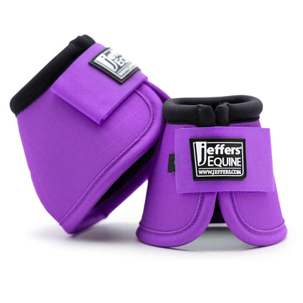 Jeffers No-Turn Bell Boots for Horses, Solid Colors, 2 Count