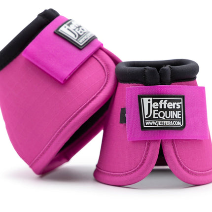 Jeffers No-Turn Bell Boots for Horses, Solid Colors, 2 Count