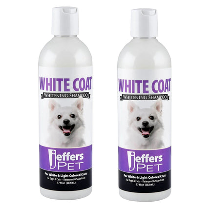 Jeffers Pet White Coat Whitening Dog & Cat Shampoo