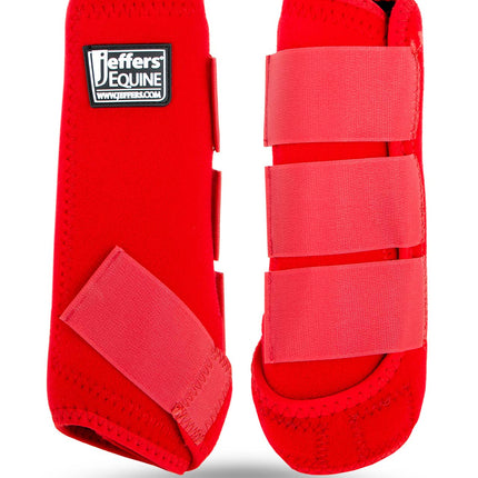 Jeffers Protective Horse Boots, Solid Colors
