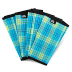 Turquoise & Lime / Small / 4 Pack