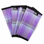 Purple & Light Blue / Small / 4 Pack