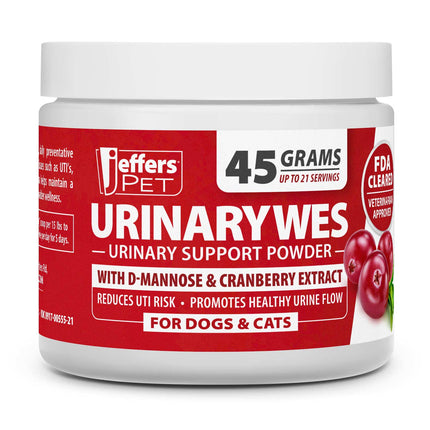 Jeffers UrinaryWes Urinary Support Supplement Powder for Dogs & Cats