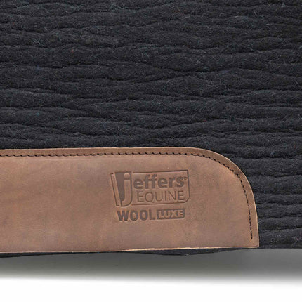 Jeffers WoolLuxe 100% Wool Equine Saddle Pad – Cushioned, Breathable, and Shock-Absorbing