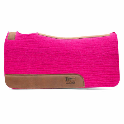 Jeffers WoolLuxe 100% Wool Equine Saddle Pad – Cushioned, Breathable, and Shock-Absorbing