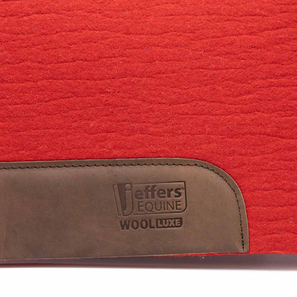 Jeffers WoolLuxe 100% Wool Equine Saddle Pad – Cushioned, Breathable, and Shock-Absorbing