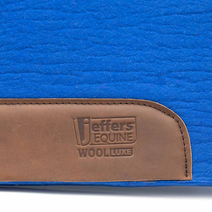 Jeffers WoolLuxe 100% Wool Equine Saddle Pad – Cushioned, Breathable, and Shock-Absorbing