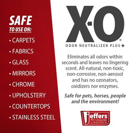 Jeffers X-O Pet Odor Neutralizer Plus + Cleaner Concentrate