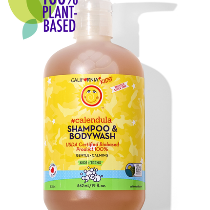 California Kids® #Calendula™ Shampoo & Bodywash