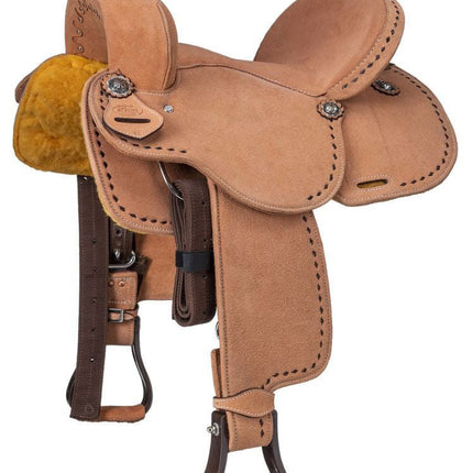 King Series Stratford Suede Barrel Saddle
