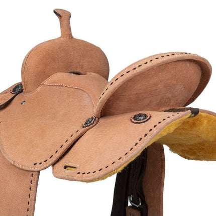 King Series Stratford Suede Barrel Saddle
