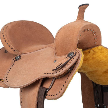 King Series Youth Stratford Suede Barrel Saddle