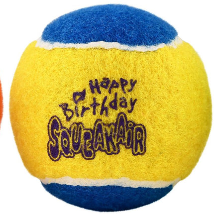 KONG Birthday Squeaker Balls, 3 pk