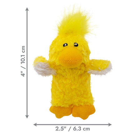 KONG Dr. Noyz X-Small Plush Dog Toys – Stuffing-Free, Soft Cuddle Toy with Removable and Extra Squeaker for Small Dogs