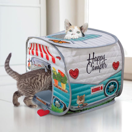 KONG PlaySpaces Pop-Up Camper Toy for Cats