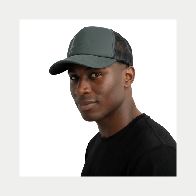 LA Gear Foam Trucker Hat | Sage