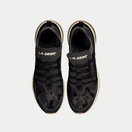 LA Gear Men’s Runyon Lowtop | Black x Gray