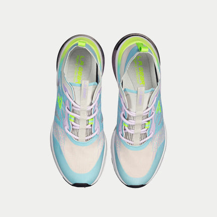 LA Gear Women’s Artesia Lowtop | Gray x Light Blue