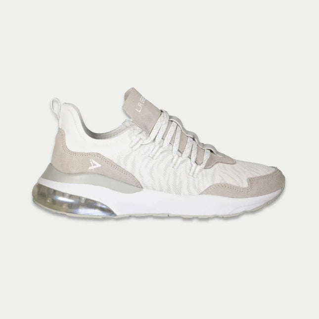 LA Gear Women's Runyon Lowtop | White x Gray