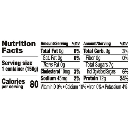 Dannon Light + Fit Pumpkin Pie Greek Fat Free Yogurt