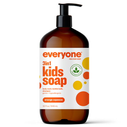 Everyone 3 in 1 Kid's Soap. Orange Squeeze