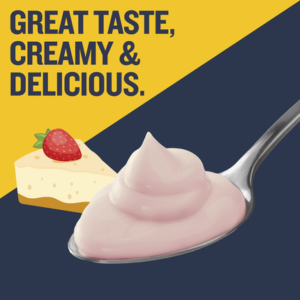 Ratio Protein Strawberry Cheesecake Yogurt Cultured Dairy Snack