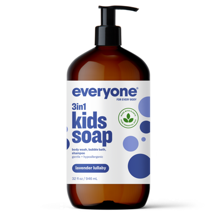 Everyone  Kid's 3 in 1 Soap Lavender Lullaby
